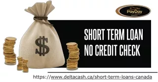 short term loan no credit check. PPT