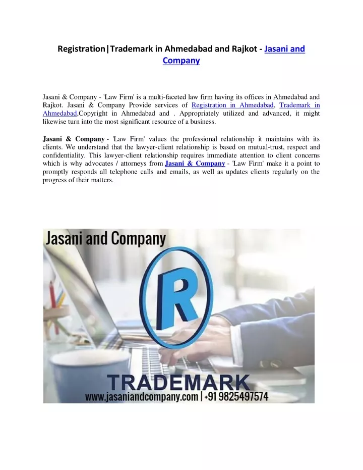 registration trademark in ahmedabad and rajkot