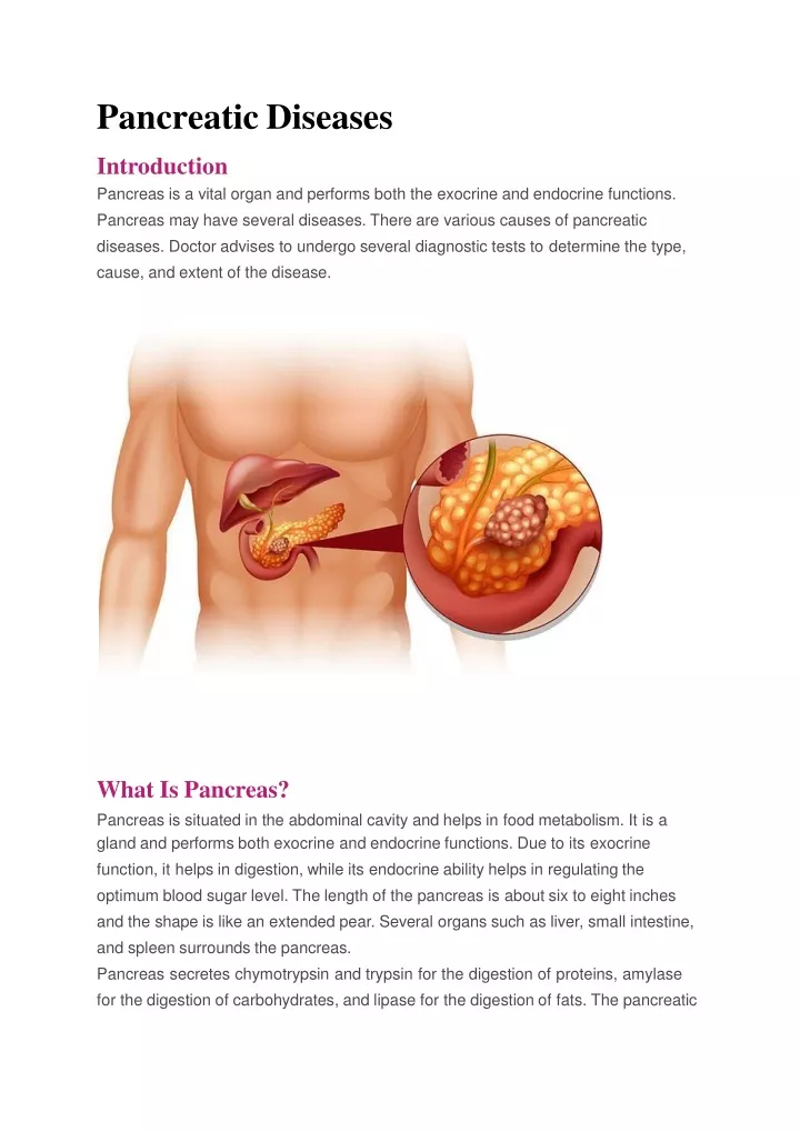 pancreatic diseases