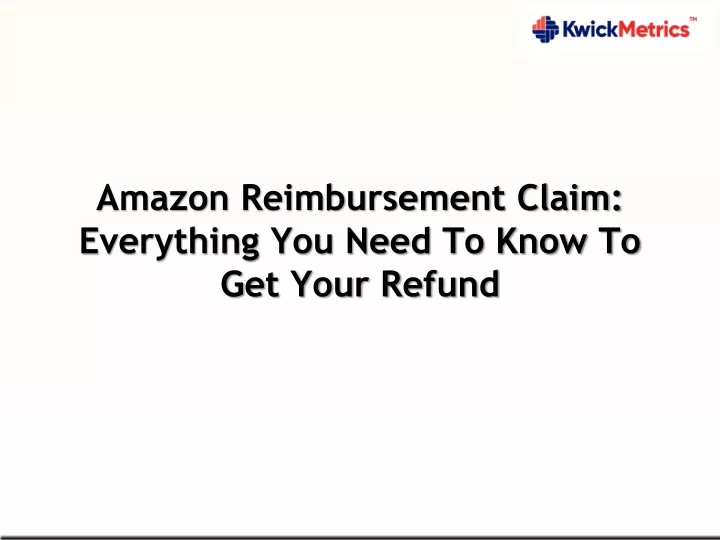 amazon reimbursement claim everything you need