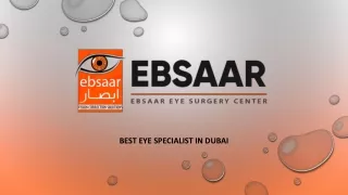 Retina specialist in Dubai