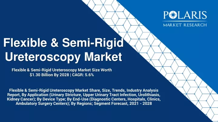 flexible semi rigid ureteroscopy market size worth 1 30 billion by 2028 cagr 5 6