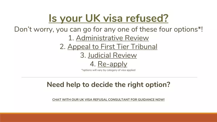 is your uk visa refused don t worry