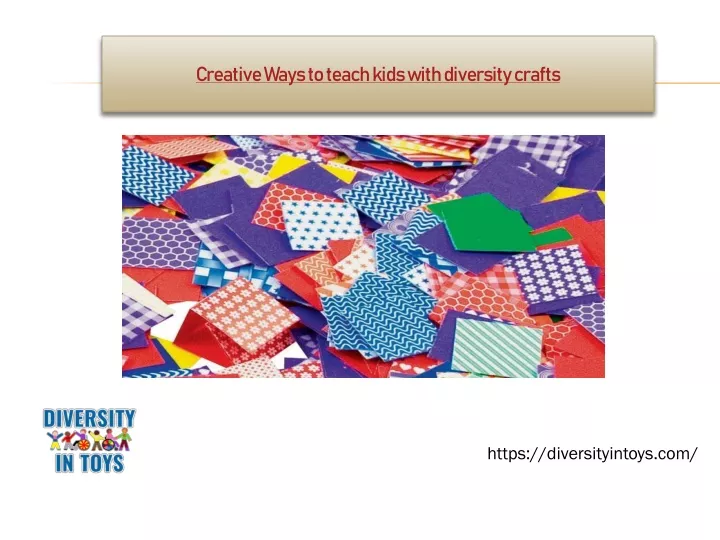 creative ways to teach kids with diversity crafts