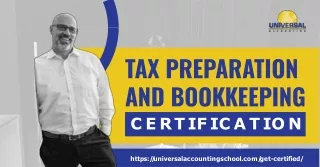 Best institute online for  tax preparation and bookkeeping certification
