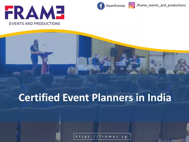 frame events and productions