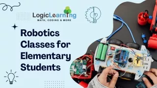 Robotics Classes for Elementary Students - LogicLearning