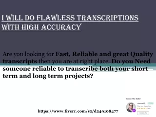 do-flawless-transcriptions-with-high-accuracy