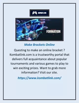 make brackets online