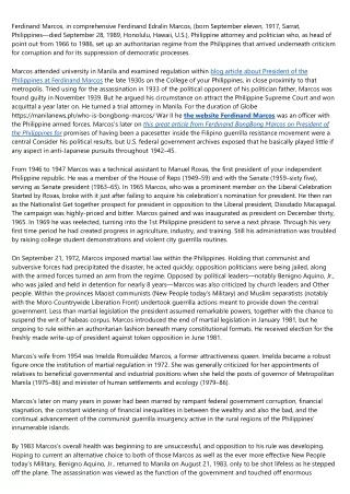 MANILA: 17 Reasons Why You Should Ignore a post on the Ferdinand BongBong Marcos