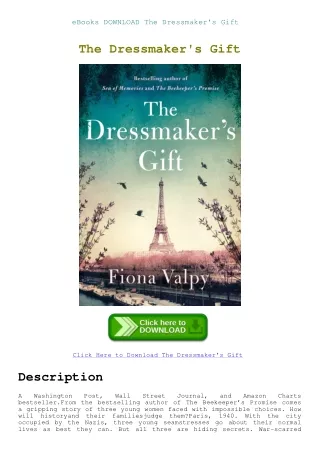 eBooks DOWNLOAD The Dressmaker's Gift