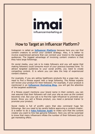 how how to to target