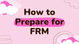 How to prepare for FRM