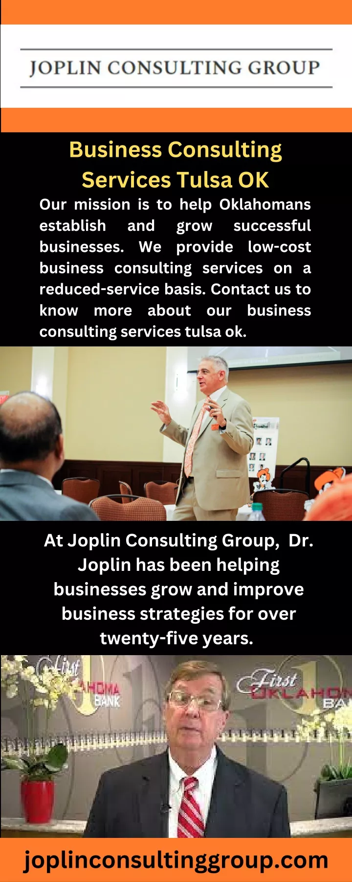business consulting services tulsa ok our mission