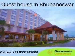 Guest house in Bhubaneswar
