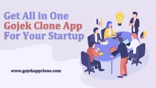 Get All in One Gojek Clone App For Your Startup