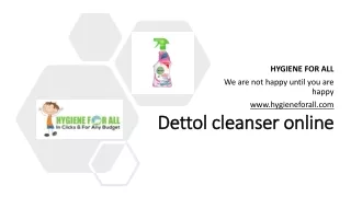 dettol cleanser online