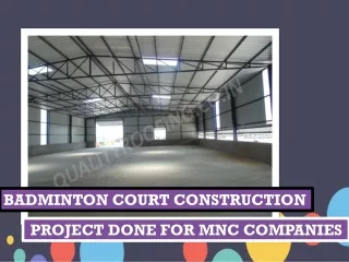 Badminton Court Construction Coimbatore,Chennai,Tamilnadu