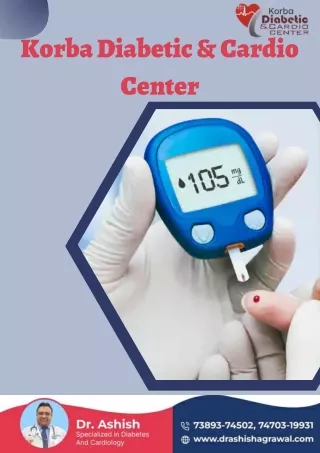Get the Best Diabetes Treatment in Korba – Dr. Ashish Agrawal