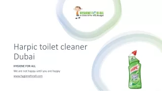 Harpic Toilet Cleaner Dubai