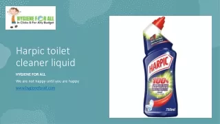Harpic Toilet Cleaner Liquid