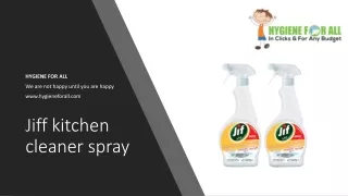 Jif Kitchen Cleaner Spray