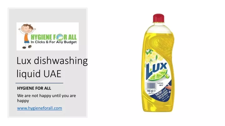 lux dishwashing liquid uae