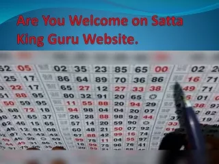 Are You Welcome on Satta King Guru Website. (2)