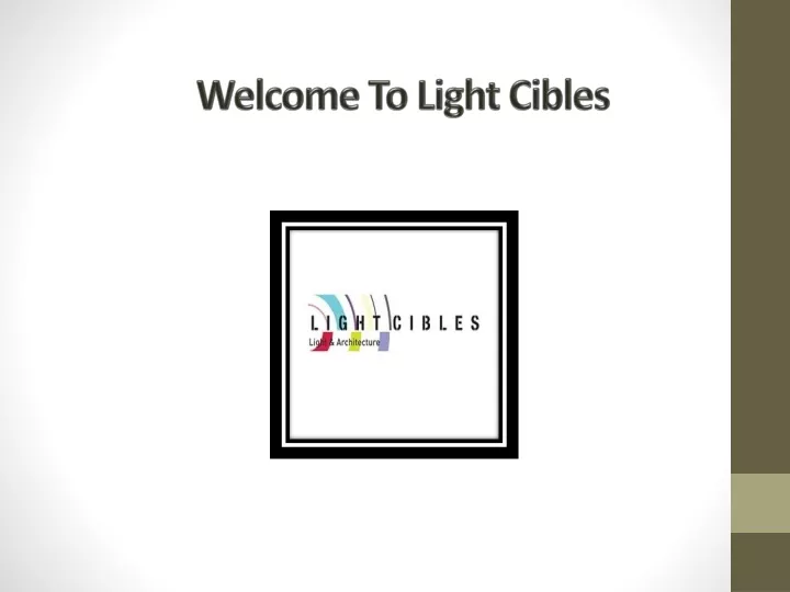 welcome to light cibles