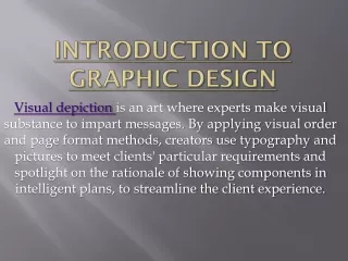 introduction to graphic design