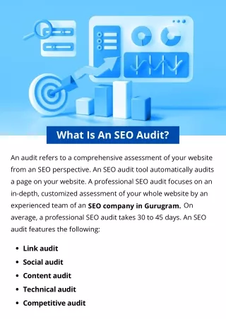 what is an seo audit