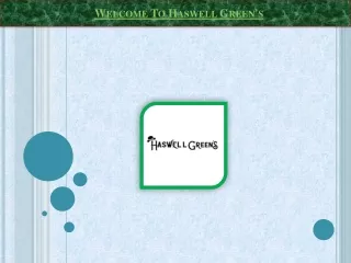 Live Music Sunday Night - Haswell Green's