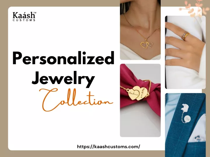 personalized jewelry collection