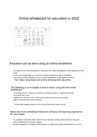 for education