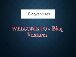 African Tech Startups | Blaq Ventures
