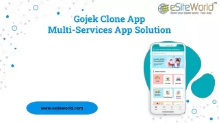 Gojek Clone App Multi-Services App Solution
