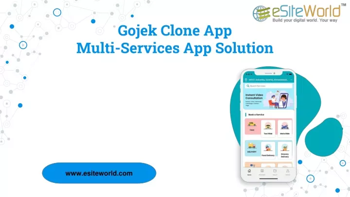 gojek clone app multi services app solution
