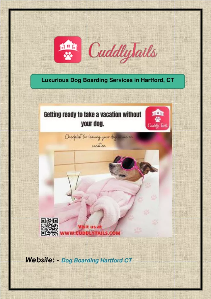 luxurious dog boarding services in hartford ct