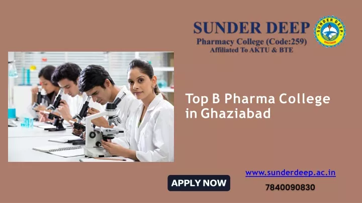 top b pharma college in ghaziabad