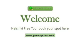 Helsinki Free Walking Tour - Green Cap Tours