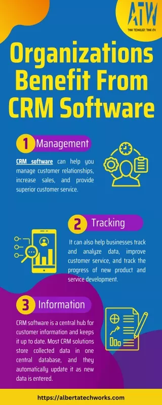 Organizations Benefit From CRM Software