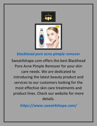 blackhead pore acne pimple remover