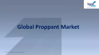 Proppant Market Driver, Global News, Future Growth & Revenue by 2027