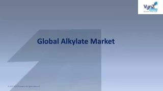 Alkylate Market Report Size, Industry Analysis and Global Forecast by 2025