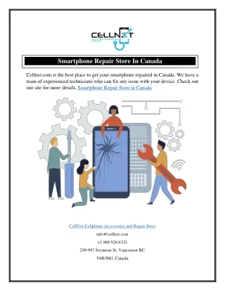 smartphone repair store in canada