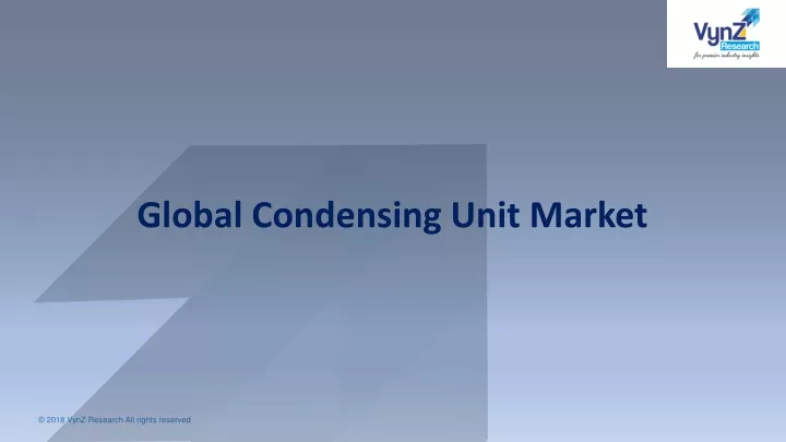 global condensing unit market