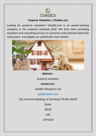 property valuation chadils com