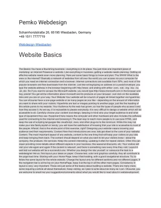pemko webdesign