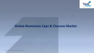 Aluminium Caps & Closures Market Report, Future Growth & Revenue by 2028