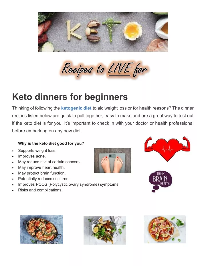 keto dinners for beginners